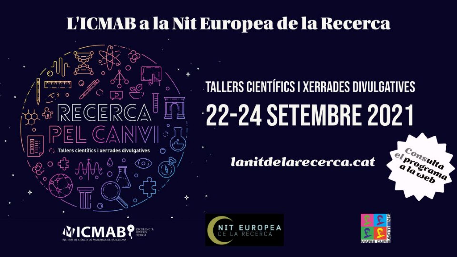 The European Researcher’s Night is back – and with presential activities!